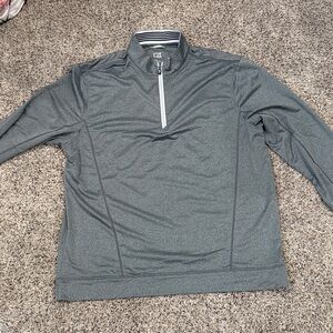 Cutter & Buck Gray 1/4 zip XL